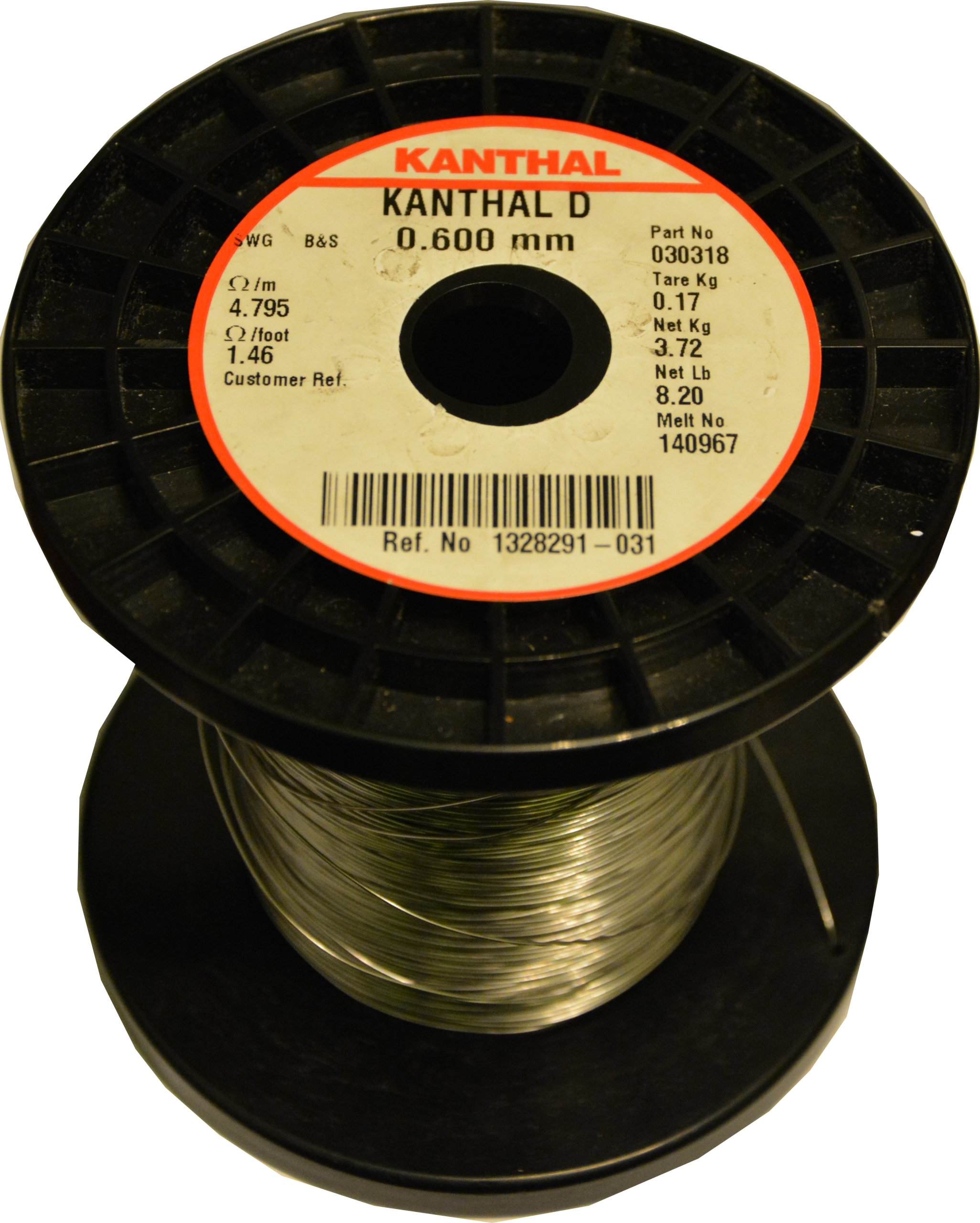 Odporový drôt - Kanthal D - 0,6 mm x 20 m